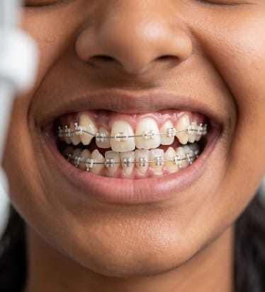 Before: Braces treatment